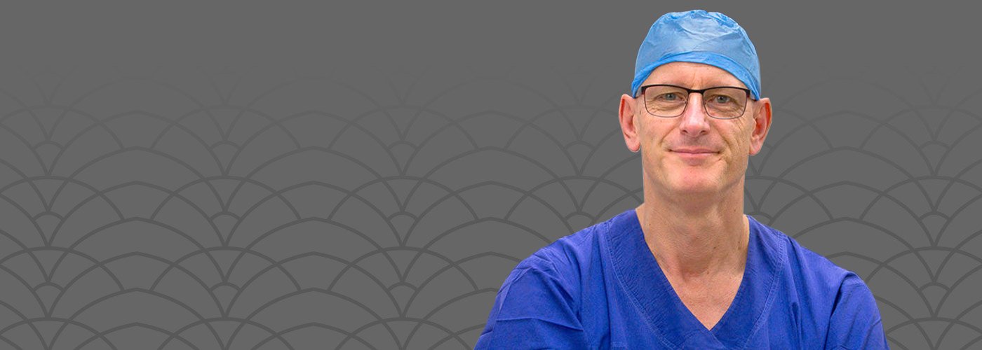 Andreas  in operating theatre